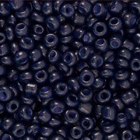 Glasperlen rocailles 8/0 (3mm) Dunkel blau